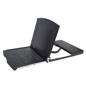 17" 1U single rail LCD w/16 ports HDMI KVM Switch - AL-H716L